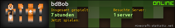 Benutzerleisten 560x90 für bdBob