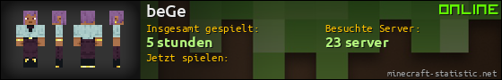 Benutzerleisten 560x90 für beGe