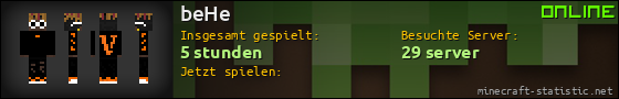 Benutzerleisten 560x90 für beHe