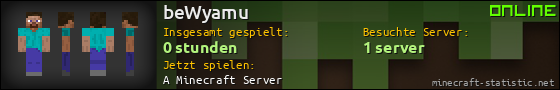 Benutzerleisten 560x90 für beWyamu