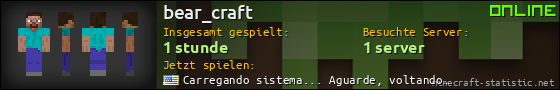 Benutzerleisten 560x90 für bear_craft