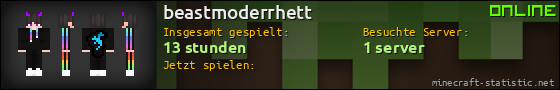 Benutzerleisten 560x90 für beastmoderrhett