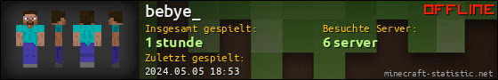 Benutzerleisten 560x90 für bebye_