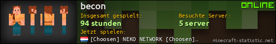 Benutzerleisten 560x90 für becon