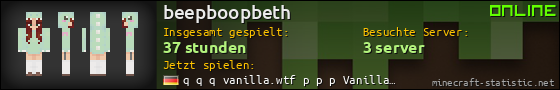 Benutzerleisten 560x90 für beepboopbeth