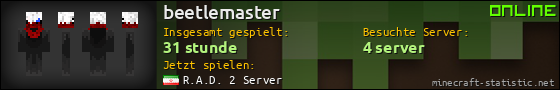 Benutzerleisten 560x90 für beetlemaster