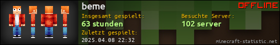 Benutzerleisten 560x90 für beme