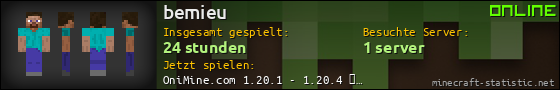 Benutzerleisten 560x90 für bemieu