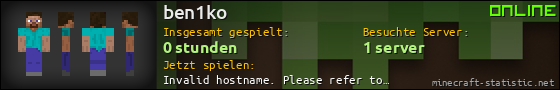Benutzerleisten 560x90 für ben1ko