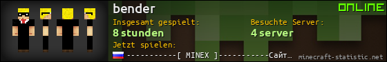 Benutzerleisten 560x90 für bender
