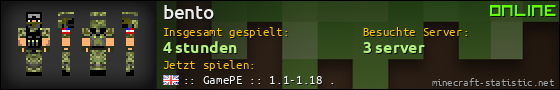 Benutzerleisten 560x90 für bento