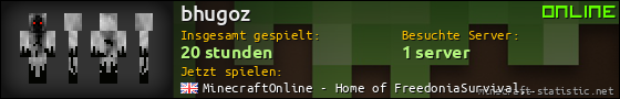 Benutzerleisten 560x90 für bhugoz
