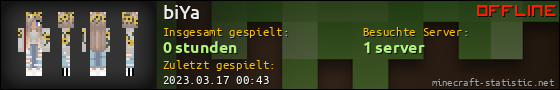 Benutzerleisten 560x90 für biYa