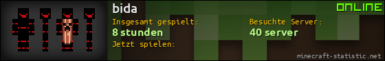 Benutzerleisten 560x90 für bida
