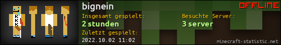 Benutzerleisten 560x90 für bignein