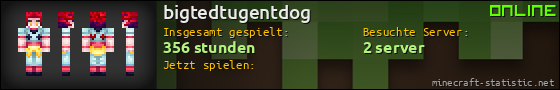 Benutzerleisten 560x90 für bigtedtugentdog