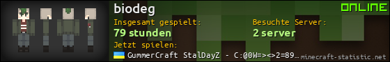 Benutzerleisten 560x90 für biodeg