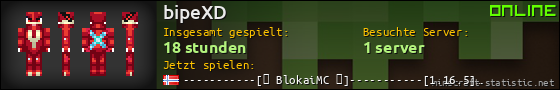 Benutzerleisten 560x90 für bipeXD