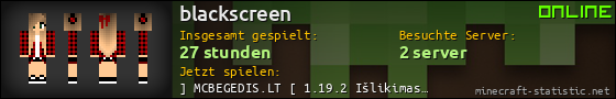 Benutzerleisten 560x90 für blackscreen