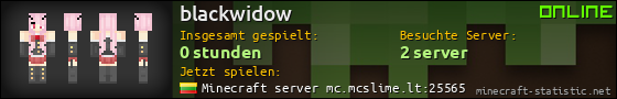 Benutzerleisten 560x90 für blackwidow