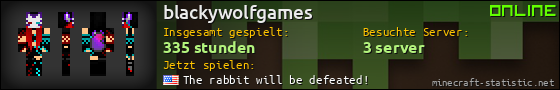 Benutzerleisten 560x90 für blackywolfgames