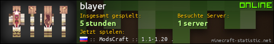 Benutzerleisten 560x90 für blayer