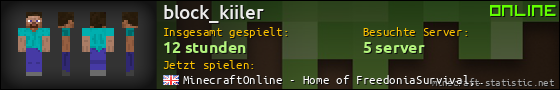 Benutzerleisten 560x90 für block_kiiler