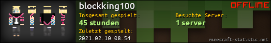 Benutzerleisten 560x90 für blockking100