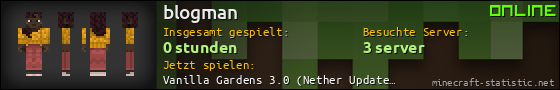Benutzerleisten 560x90 für blogman