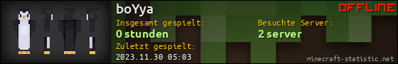Benutzerleisten 560x90 für boYya