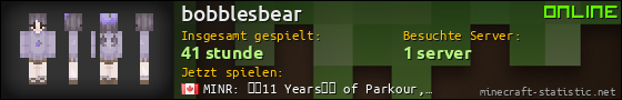 Benutzerleisten 560x90 für bobblesbear