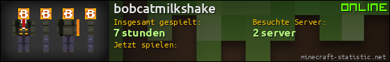 Benutzerleisten 560x90 für bobcatmilkshake