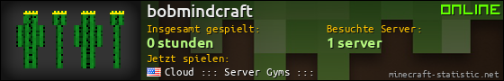 Benutzerleisten 560x90 für bobmindcraft
