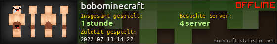 Benutzerleisten 560x90 für bobominecraft