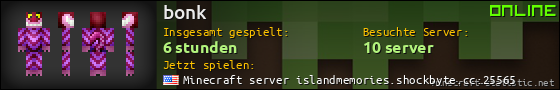Benutzerleisten 560x90 für bonk