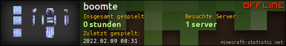 Benutzerleisten 560x90 für boomte