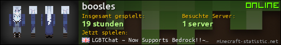 Benutzerleisten 560x90 für boosles