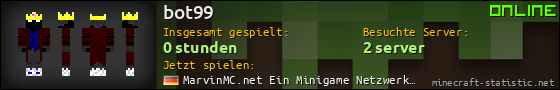Benutzerleisten 560x90 für bot99