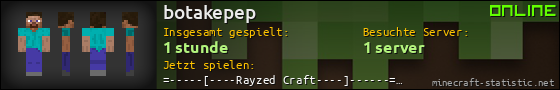 Benutzerleisten 560x90 für botakepep