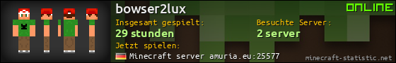 Benutzerleisten 560x90 für bowser2lux