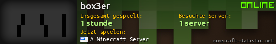 Benutzerleisten 560x90 für box3er