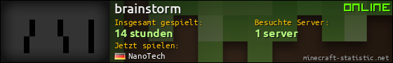 Benutzerleisten 560x90 für brainstorm