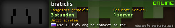 Benutzerleisten 560x90 für braticlis