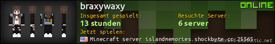 Benutzerleisten 560x90 für braxywaxy