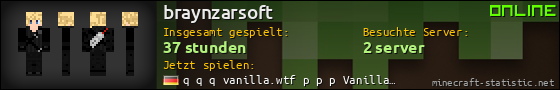 Benutzerleisten 560x90 für braynzarsoft