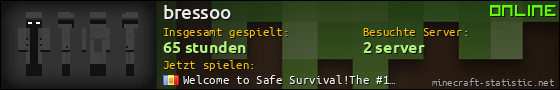 Benutzerleisten 560x90 für bressoo