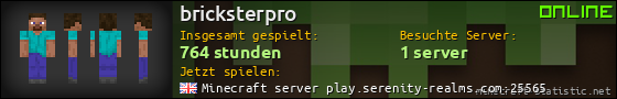 Benutzerleisten 560x90 für bricksterpro