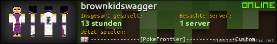 Benutzerleisten 560x90 für brownkidswagger