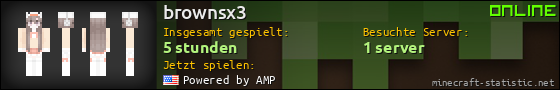 Benutzerleisten 560x90 für brownsx3