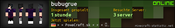 Benutzerleisten 560x90 für bubugrue
